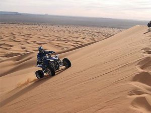 quad in merzouga